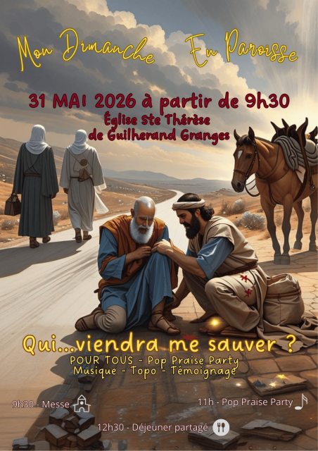 Mon dimanche en paroisse le 31 mai à Sainte Thérèse