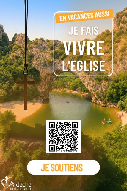 En vacances aussi je fais vivre l’église !